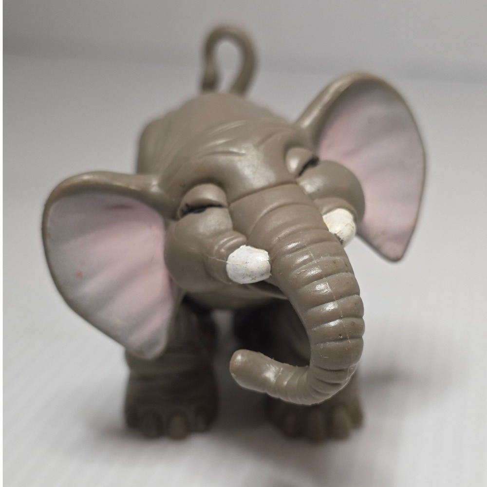 Fisher-Price Elephant Toy Small Grey Fair 1995 F-P Inc.